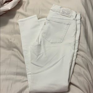 Levi’s 710 Super Skinny White Jeans